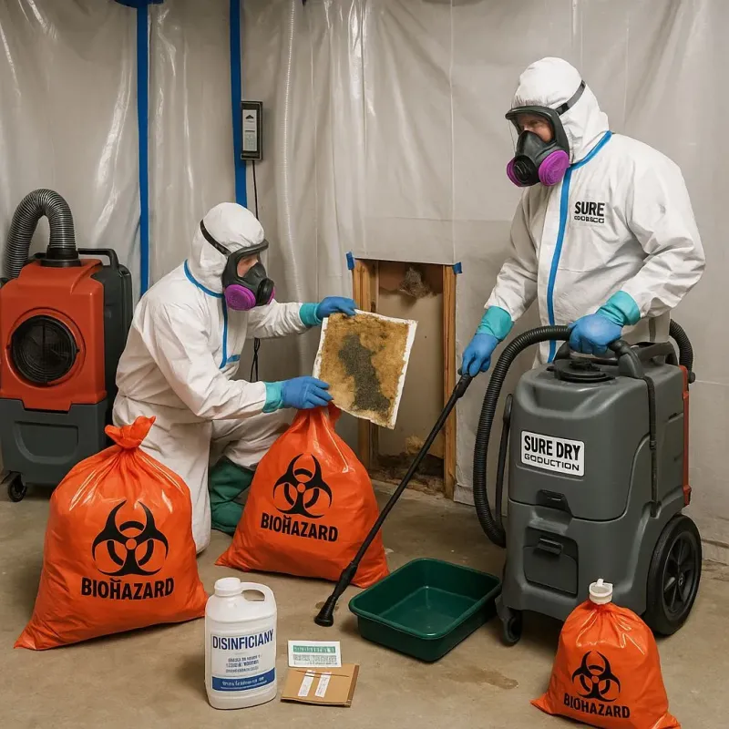 Contaminated Water Handling Protocols process in Faulk County, SD